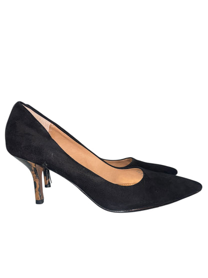 Coach Black Suede Pumps size 6.5- Pre-owned