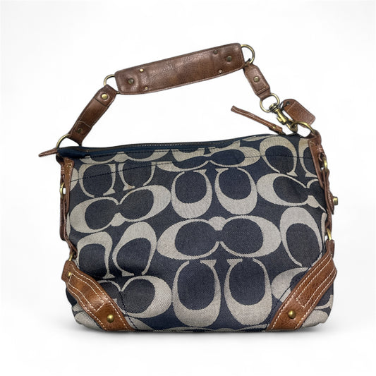 Coach denim y2k shoulder bag- Pre-Owned