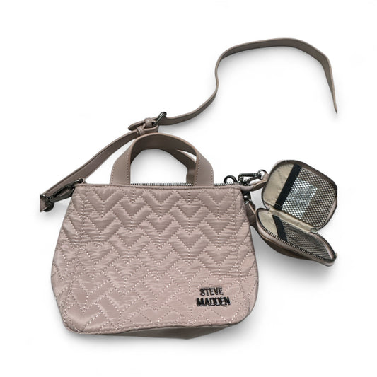 Steve Madden Pink Cross-body with keychain card holder- Pre-Owned