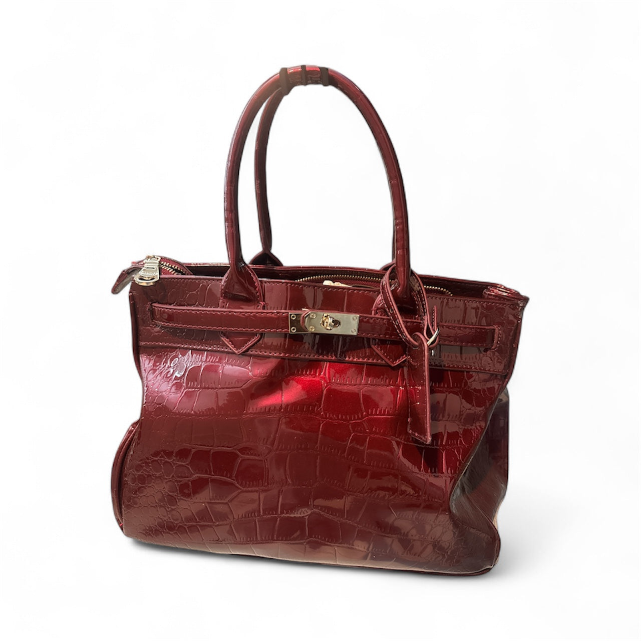 Stauer Crocodile Leather Purse- Pre-Owned