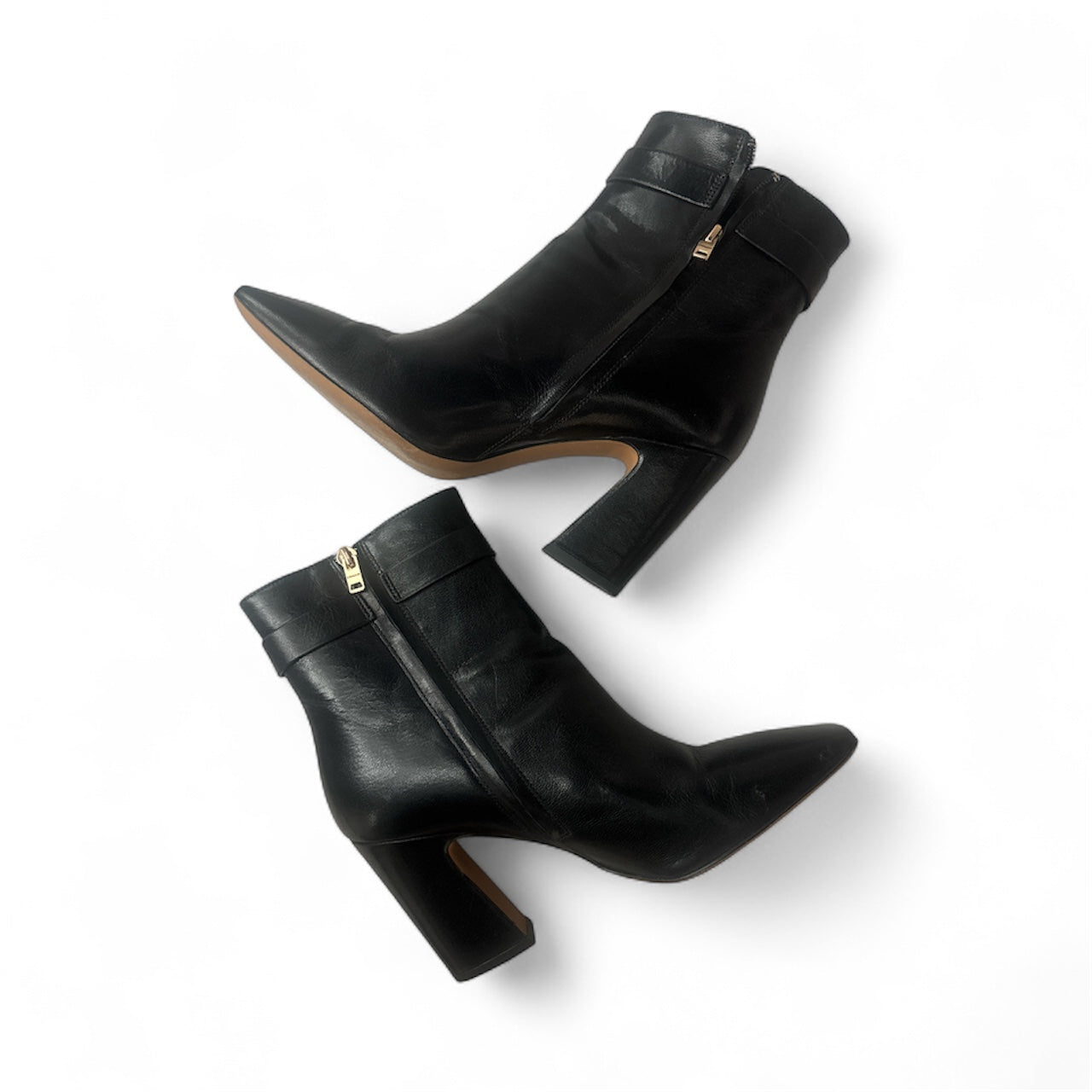 Coach Teri Leather Bootie Size 9- Pre-Owned