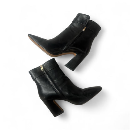 Coach Teri Leather Bootie Size 9- Pre-Owned