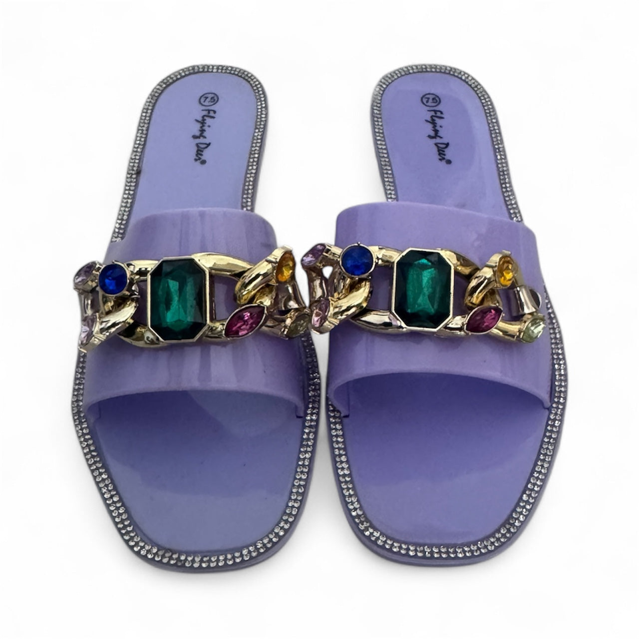 Flying Deer Sandals Size, Red,Purple, White - Brand new