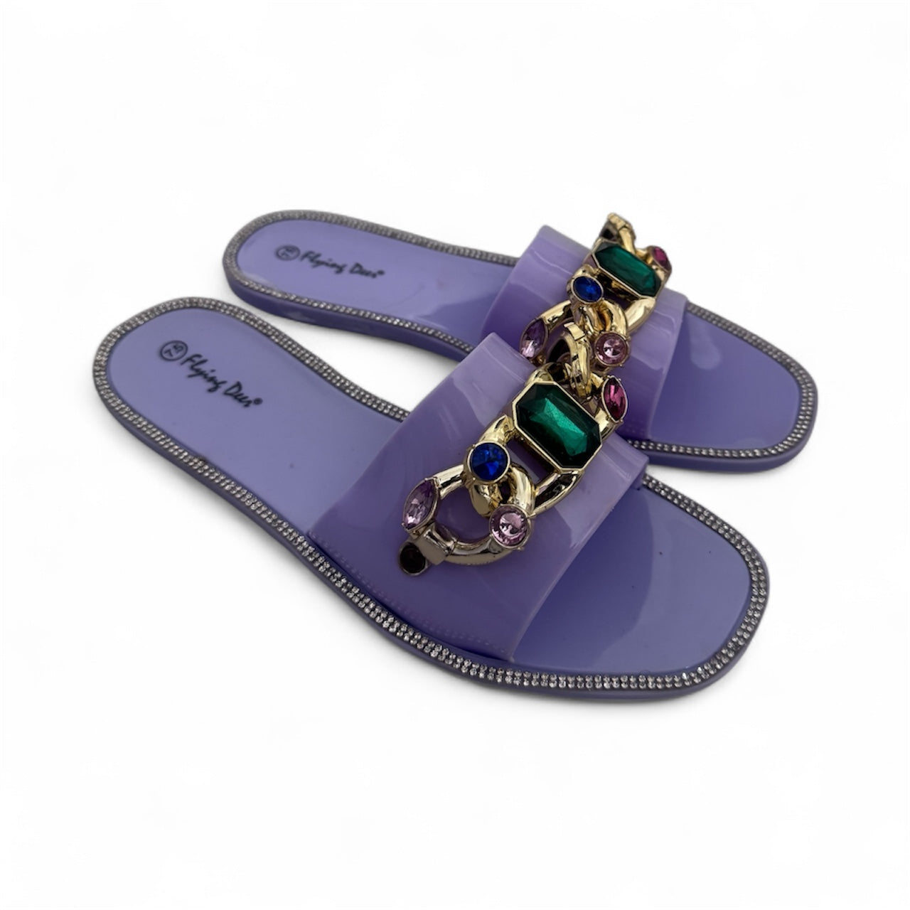 Flying Deer Sandals Size, Red,Purple, White - Brand new