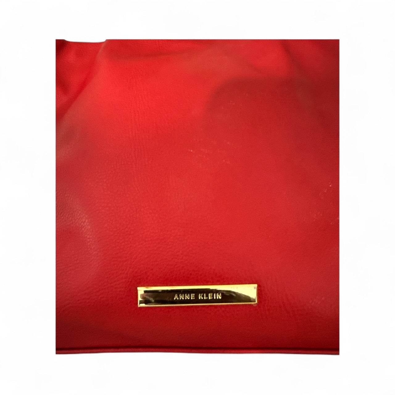 Anne Klein Red Hobo Bag and Ankle Boots Bundle Size 8- Pre-owned